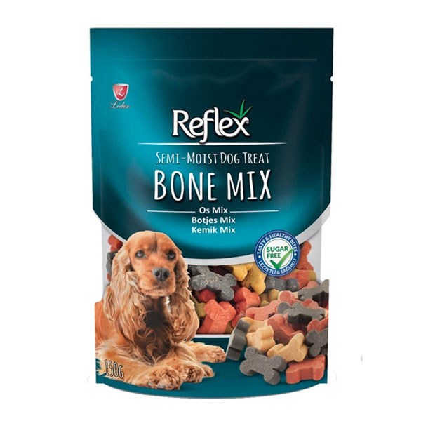 تشویقی سگ رفلکس مدل BONE MIX