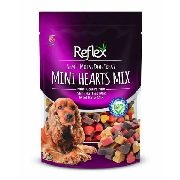 تشویقی سگ رفلکس مدل MINI HEARTS MIX