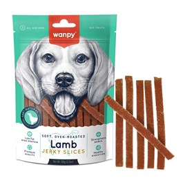 تشویقی سگ ونپی مدل Lamb Jerky Slices