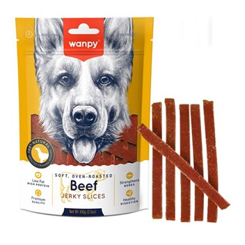 تشویقی سگ ونپی مدل Beef Jerky Slices