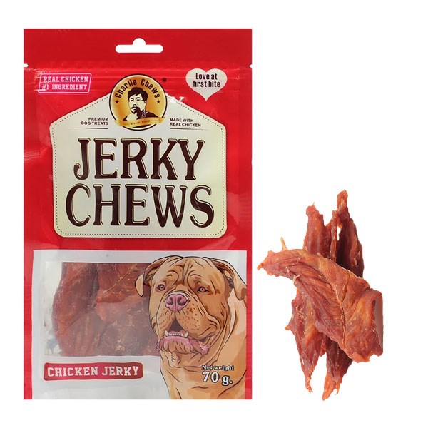 تشویقی سگ جرکی چیوز مدل Chicken Jerky