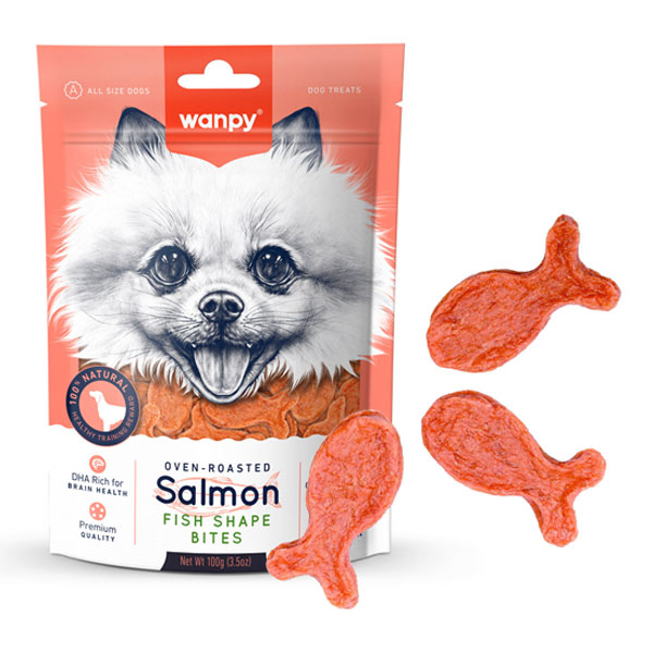 تشویقی سگ ونپی مدل Salmon Fish Shape Bites