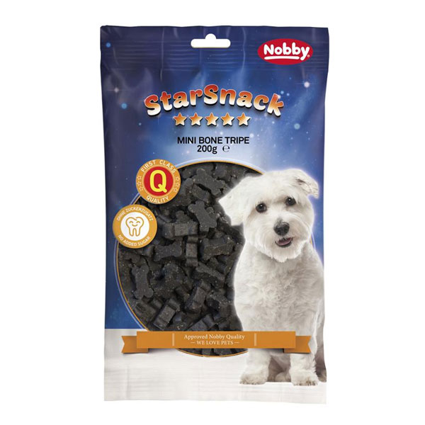 تشویقی سگ نوبی مدل Mini Bones Tripe