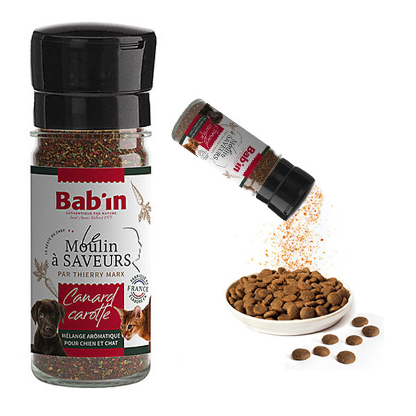 طعم دهنده و مکمل غذایی سگ و گربه بابین طعم اردک