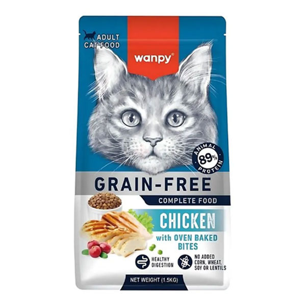 غذا خشک گربه ونپی با طعم مرغ