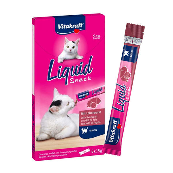 بستنی گربه ویتاکرافت طعم سوسیس جگر با بیوتین