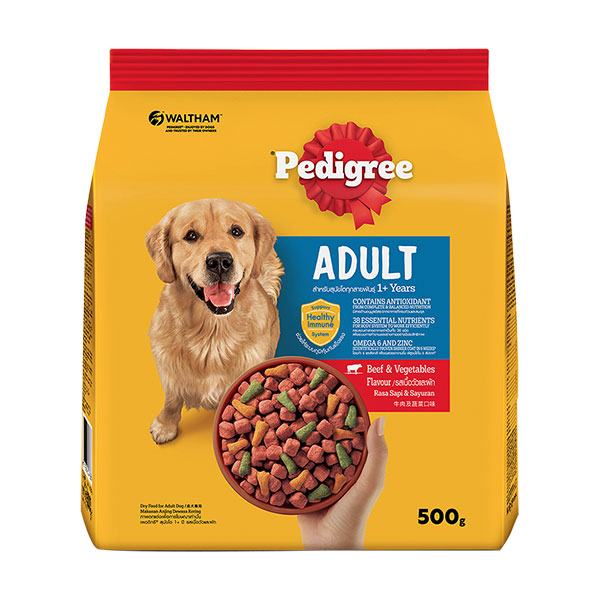 غذا خشک سگ پدیگری طعم گوشت و سبزیجات