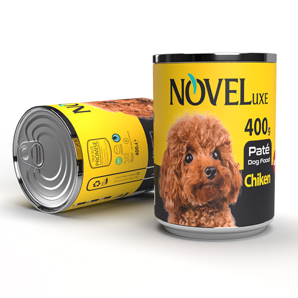 کنسرو پته سگ نوول با طعم مرغ