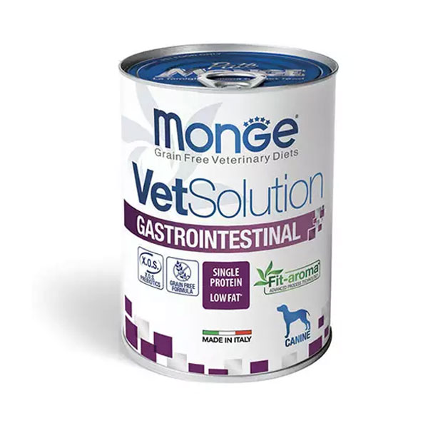 کنسرو درمانی سگ Vet Solution مونژه مدل گسترو اینتستینال