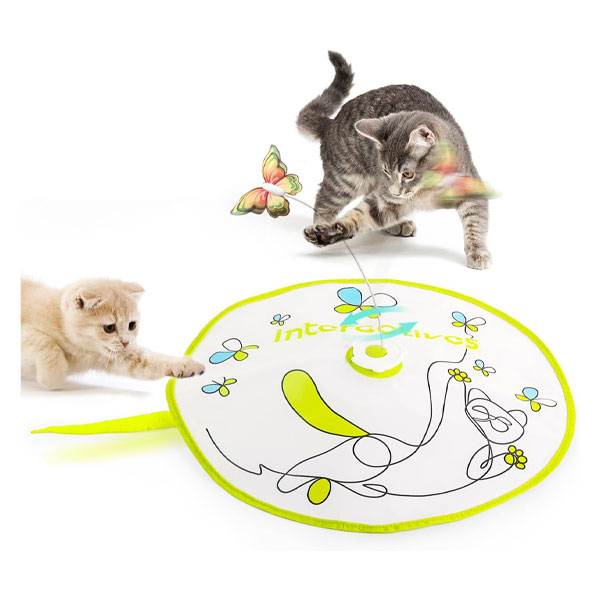 اسباب بازی تعاملی موش پنهان با پروانه بال زن