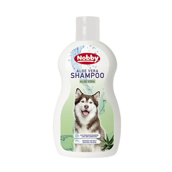 شامپو سگ نوبی  با رایحه آلوِئه ورا