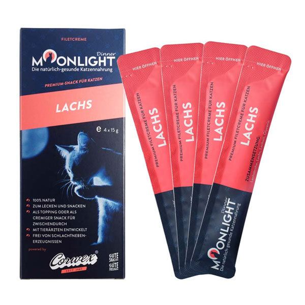 بستنی گربه مون لایت طعم سالمون