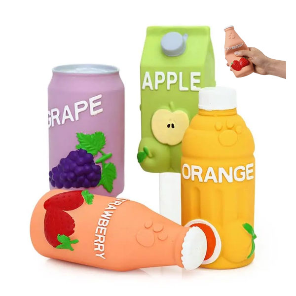 اسباب بازی عروسک سگ و گربه مدل نوشیدنی صدا دار