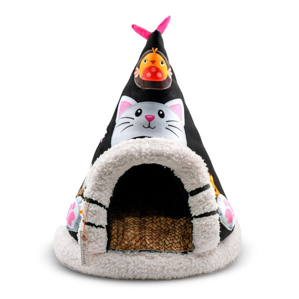 جای خواب سگ و گربه تادو طرح مخروطی