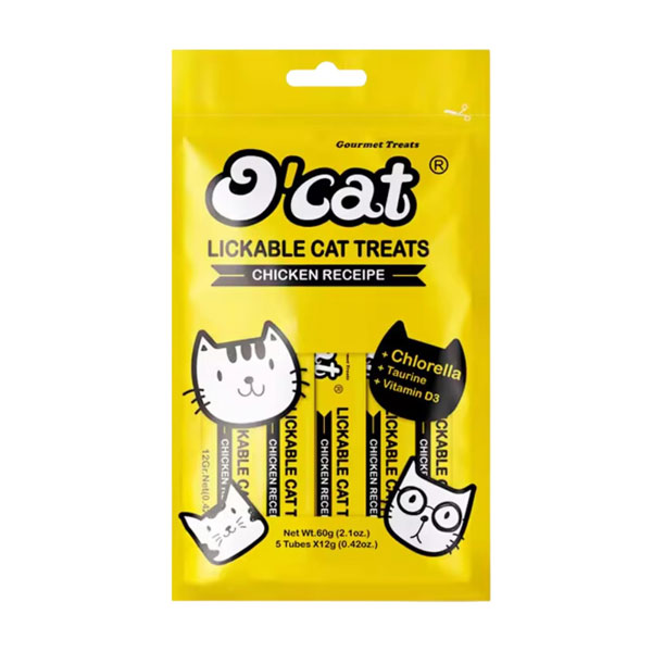 بستنی گربه اوکت طعم مرغ