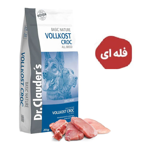 غذای خشک سگ بالغ همه نژادها دکتر کلادرز طعم گوشت گاو و خوک