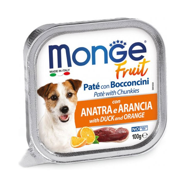 ووم سگ مونژه با طعم گوشت اردک و پرتغال