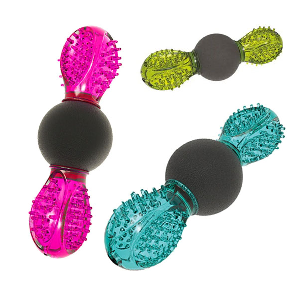 اسباب بازی دندانی مخزن دار سگ مدل خاردار M-PETS