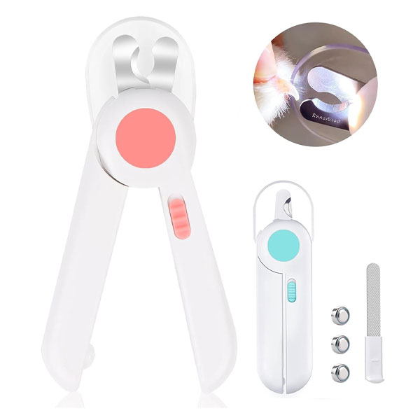 ناخن گیر LED دار سگ و گربه pet gravity