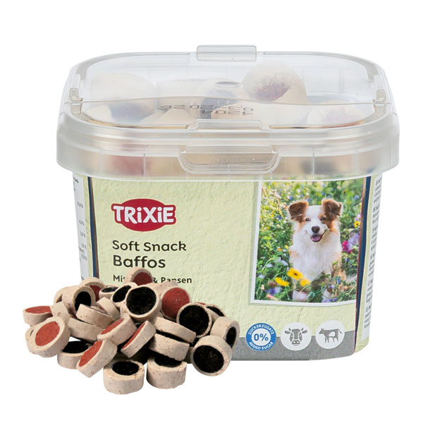 تشویقی سطلی سگ با طعم گوشت و سیرابی تریکسی