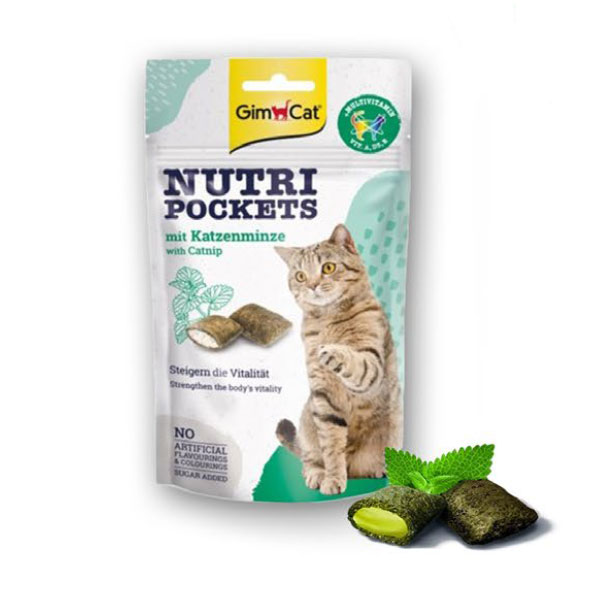 تشویقی مغزدار نوتری گربه جیم کت طعم کت نیپ