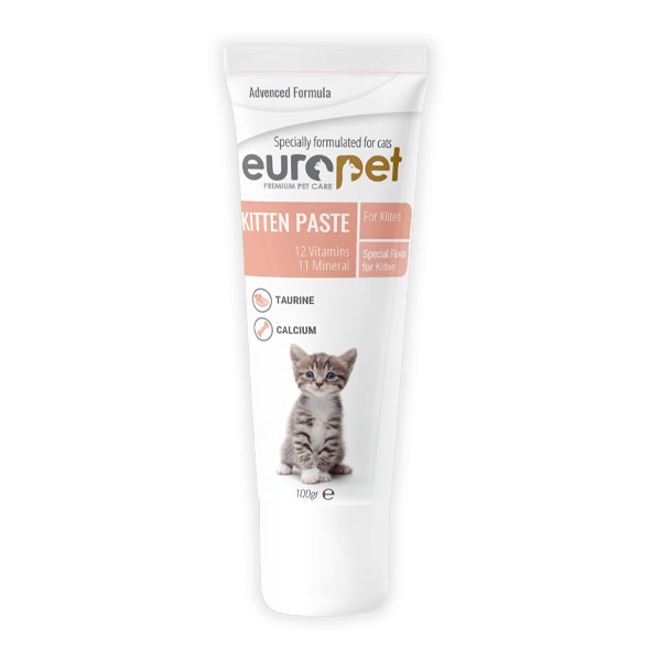 خمیر مولتی ویتامین بچه گربه یوروپت