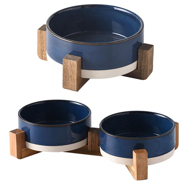 پایه چوبی ظروف سرامیکی حناپت