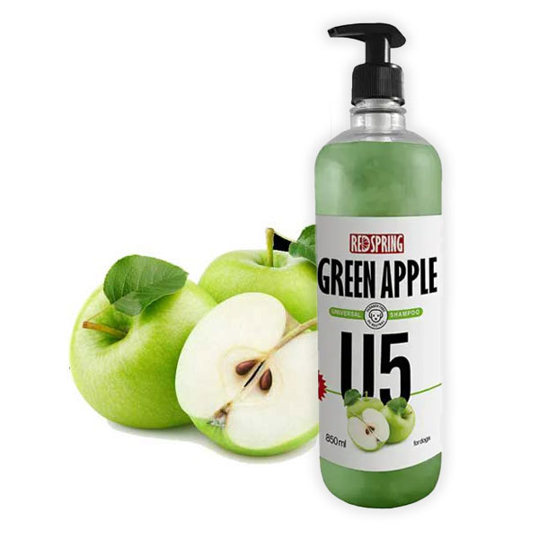 شامپو روزانه مخصوص سگ مناسب انواع مو با عصاره سیب ترش رد اسپرینگ