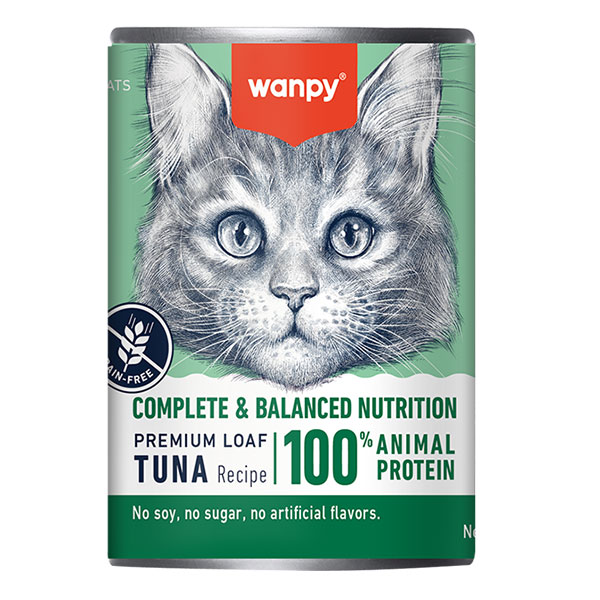 کنسرو سوپر پریمیوم گربه ونپی طعم ماهی تن