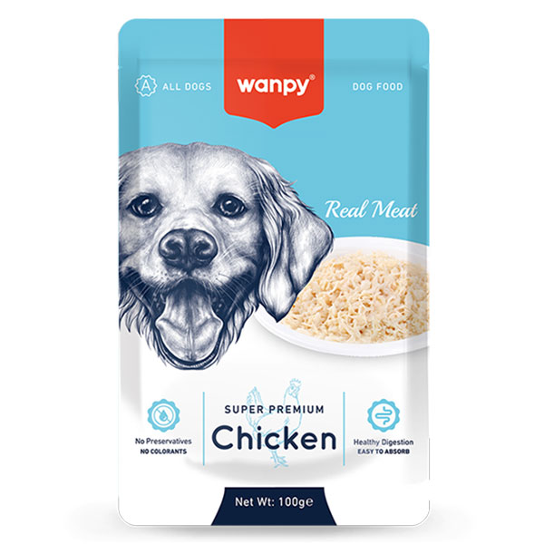 پوچ سگ ونپی طعم مرغ