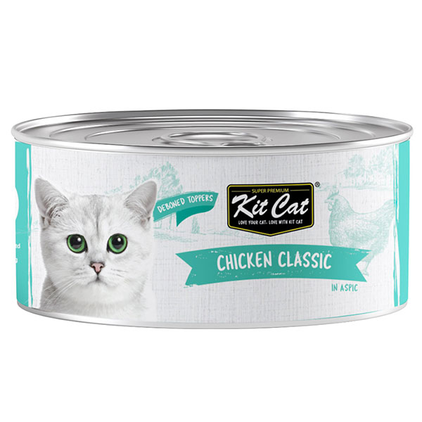 کنسرو گربه کیت کت با طعم مرغ