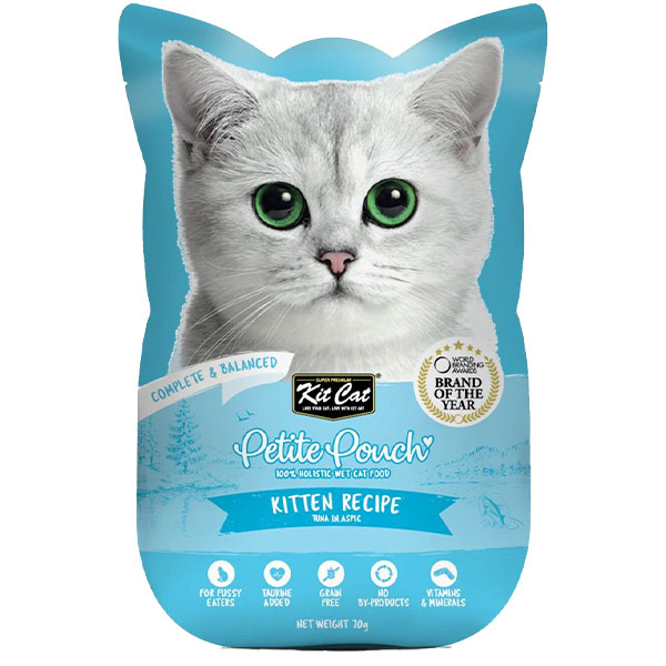 پوچ بچه گربه کیت کت با طعم ماهی تن