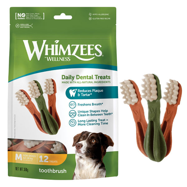 تشویقی دنتال سگ مدل مسواکی Toothbrush Medium ویمزیس