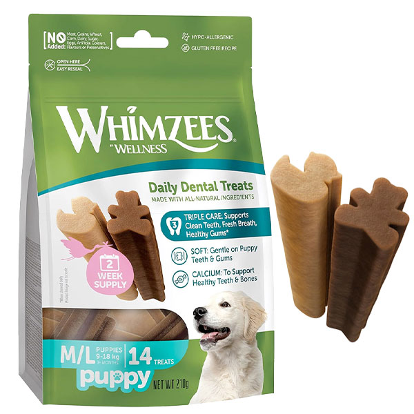 تشویقی دنتال توله سگ مدل Puppy Stix M/L ویمزیس