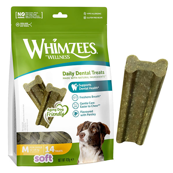 تشویقی دنتال نرم سگ مدل Value Bag Medium ویمزیس