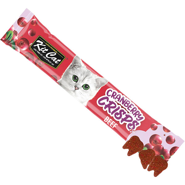 تشویقی کرنبری چیپسی گربه کیت کت با طعم گوشت گاو