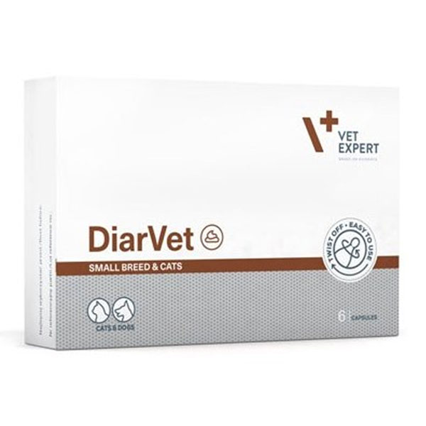 کپسول درمان اسهال سگ و گربه Diarvet وت اکسپرت