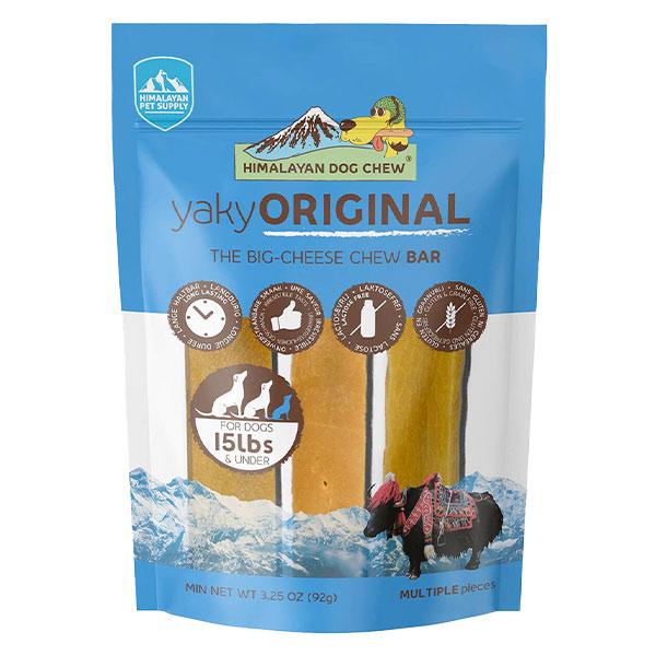 تشویقی جویدنی سگ با طعم پنیر مدل Chew Cheese-Small-Blue هیمالین