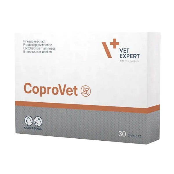 کپسول ضد مدفوع خواری سگ و گربه مدل CoproVet وت اکسپرت