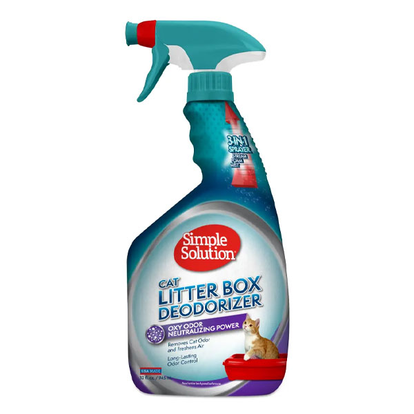 اسپری از بین برنده بوی خاک گربه سیمپل سولوشن