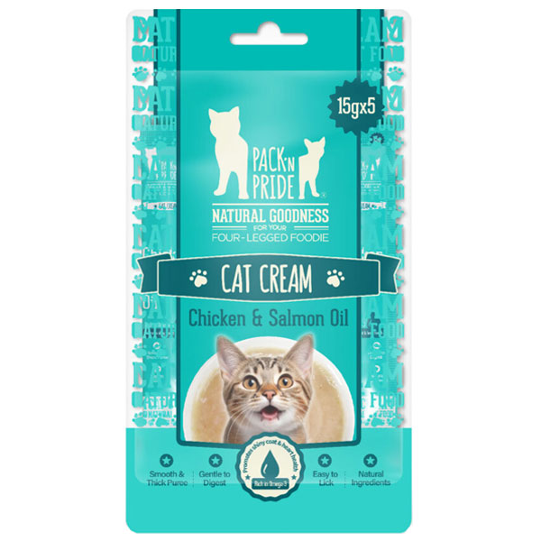 بستنی گربه پیکن پراید طعم مرغ و روغن سالمون