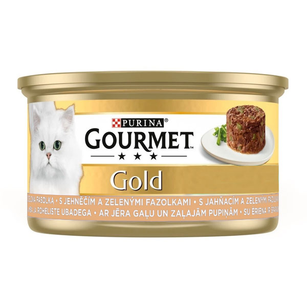 کنسرو گورمت گلد کیکی با طعم بوقلمون و اسفناج