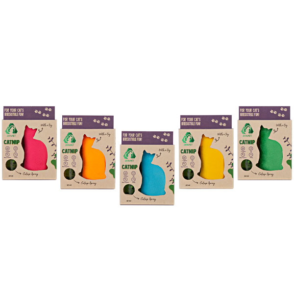 اسپری کت نیپ گربه به همراه عروسک زیتاپت