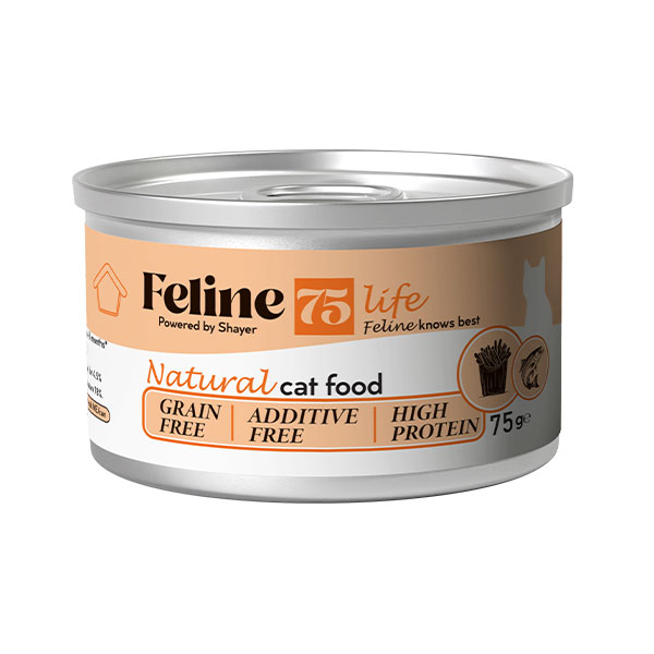 کنسرو نچرال گربه فیلاین طعم ماهی و سیب‌ زمینی