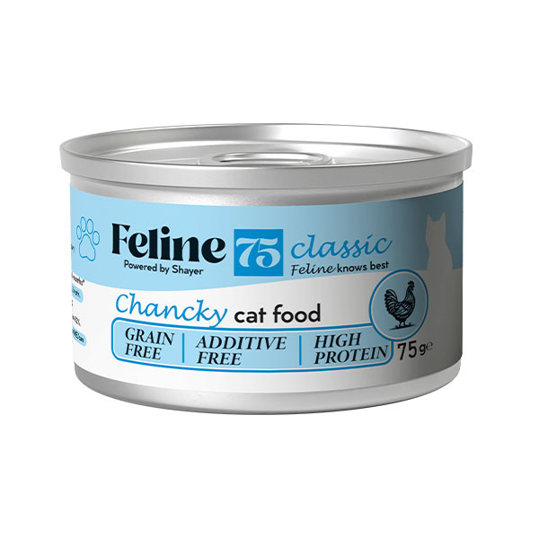 کنسرو چانکی گربه فیلاین طعم مرغ