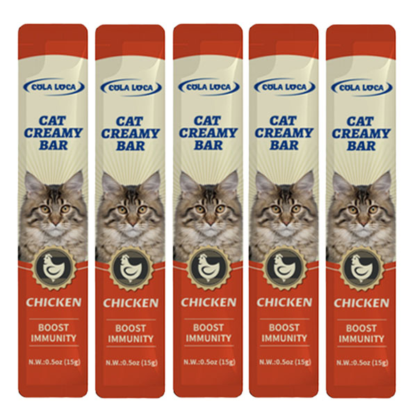 بستنی گربه Cola Loca طعم مرغ