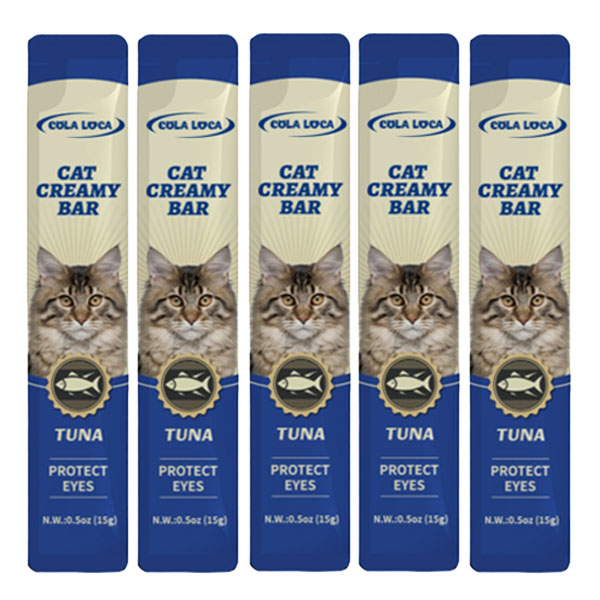 بستنی گربه Cola Loca طعم ماهی تن