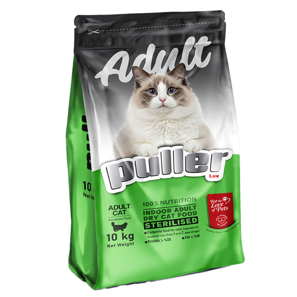 غذای خشک گربه عقیم شده پولر