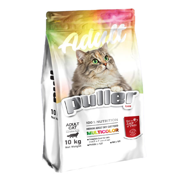 غذا خشک گربه بالغ پولر مدل مولتی کالر