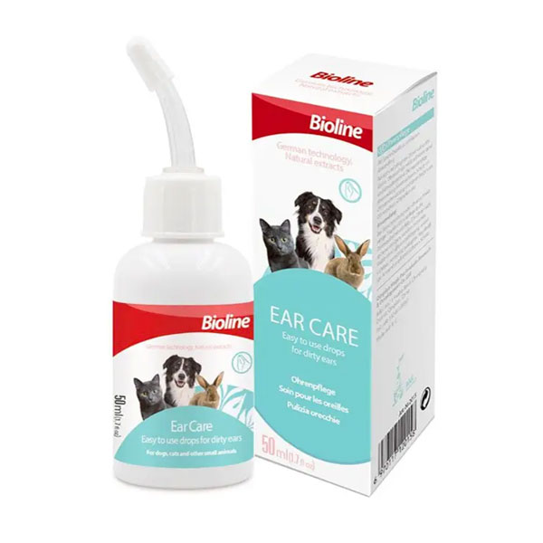 قطره تمیز کننده گوش حیوانات بایولاین